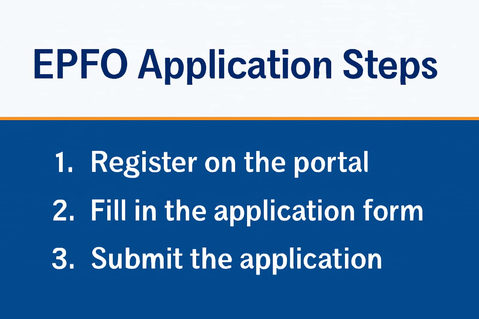 EPFO Application Steps